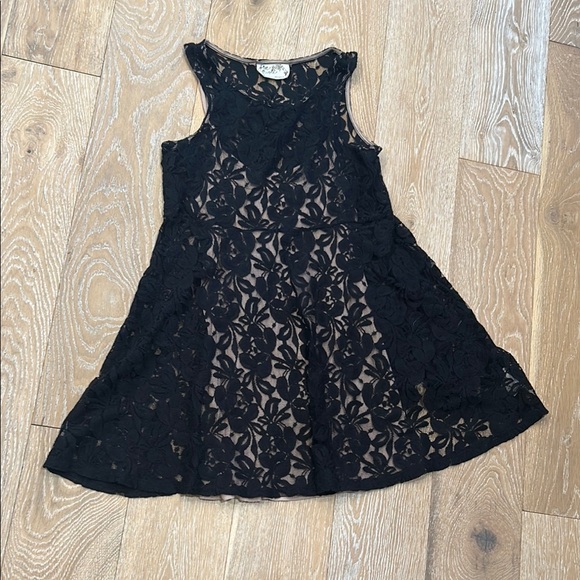 Free People Black Lace Dress - Picture 1 of 7